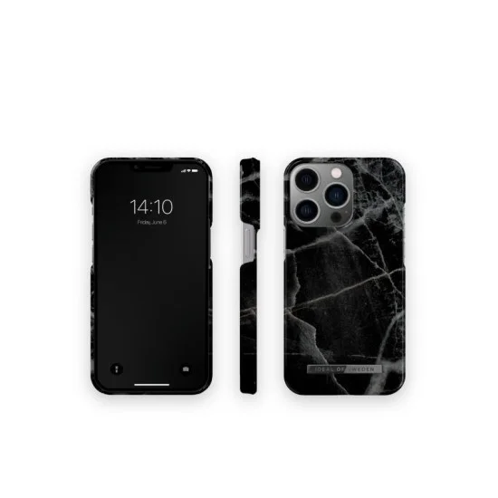 Ideal of Sweden Case for iPhone 14 Pro Fashion - Black Thunder